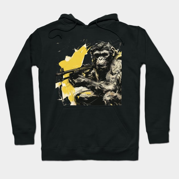 planet of apes Hoodie by rocknerd